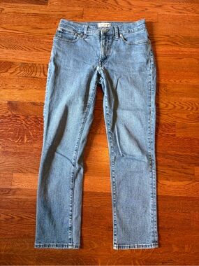 Madewell Midrise vintage straight jeans 27